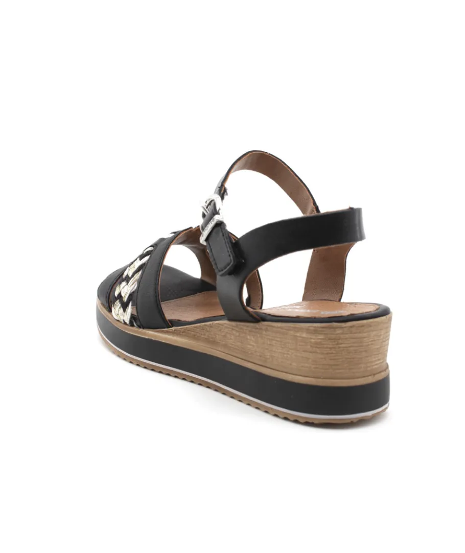 Store L'Empreinte Chaussures REMONTE D6461-02 noir