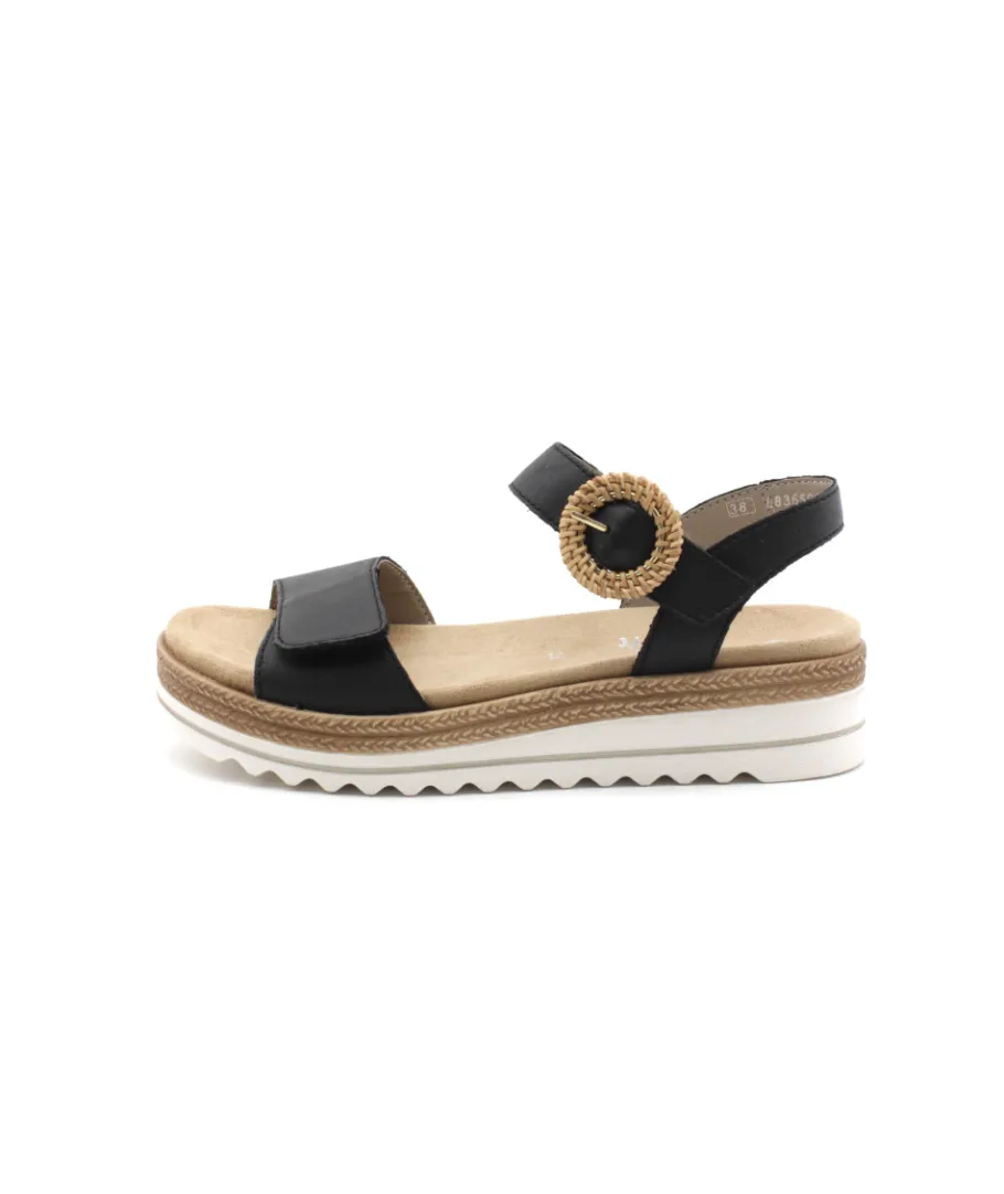 Store L'Empreinte Chaussures REMONTE D0Q52-00 noir