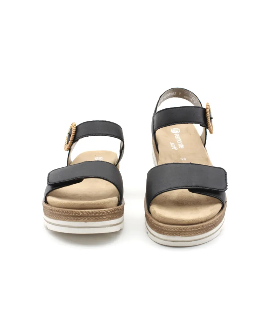 Store L'Empreinte Chaussures REMONTE D0Q52-00 noir
