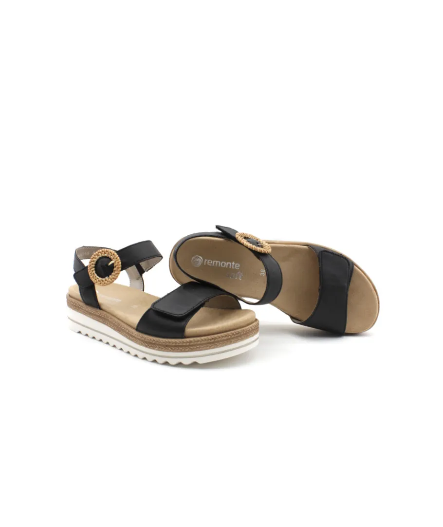 Store L'Empreinte Chaussures REMONTE D0Q52-00 noir