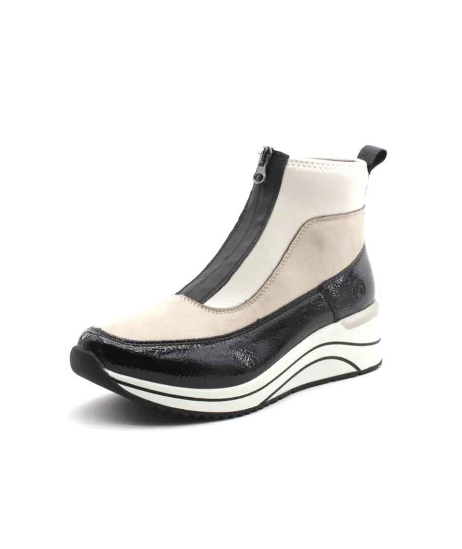 Discount L'Empreinte Chaussures REMONTE D0T71-60 CREME