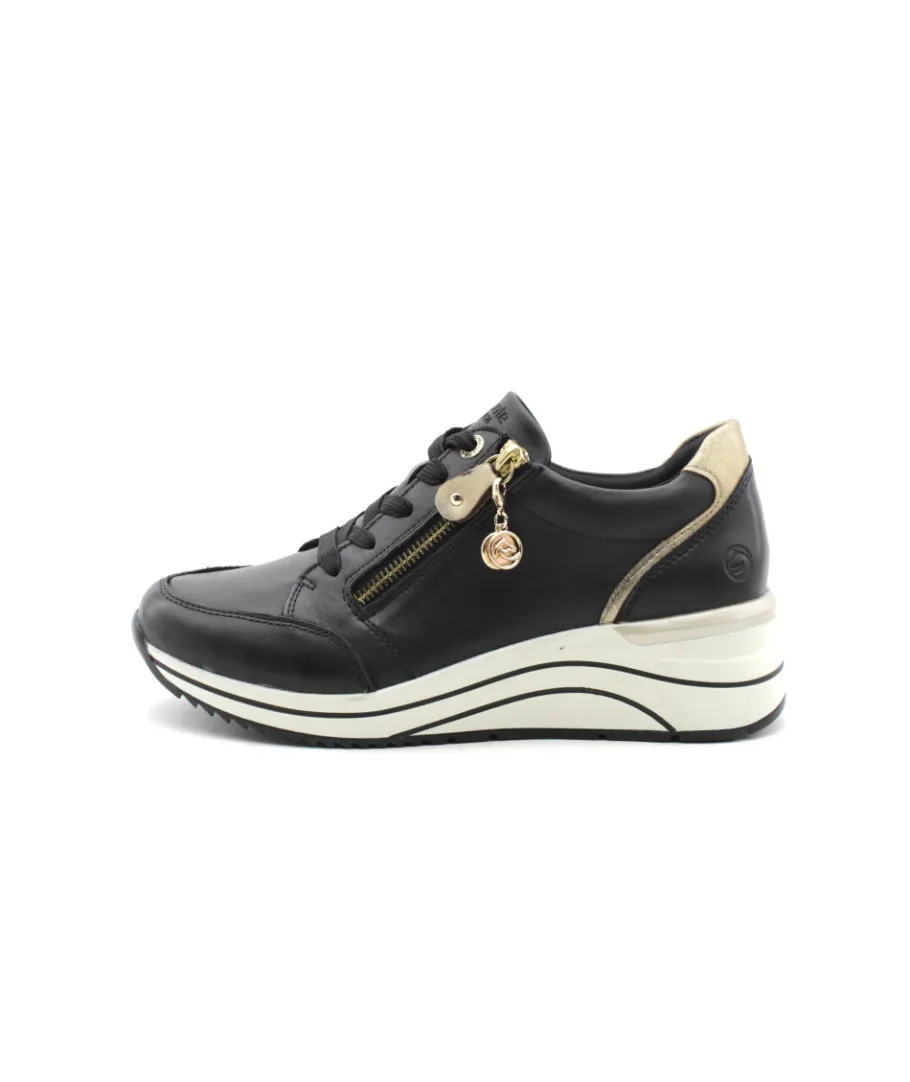 Sale L'Empreinte Chaussures REMONTE D0T03-01 noir