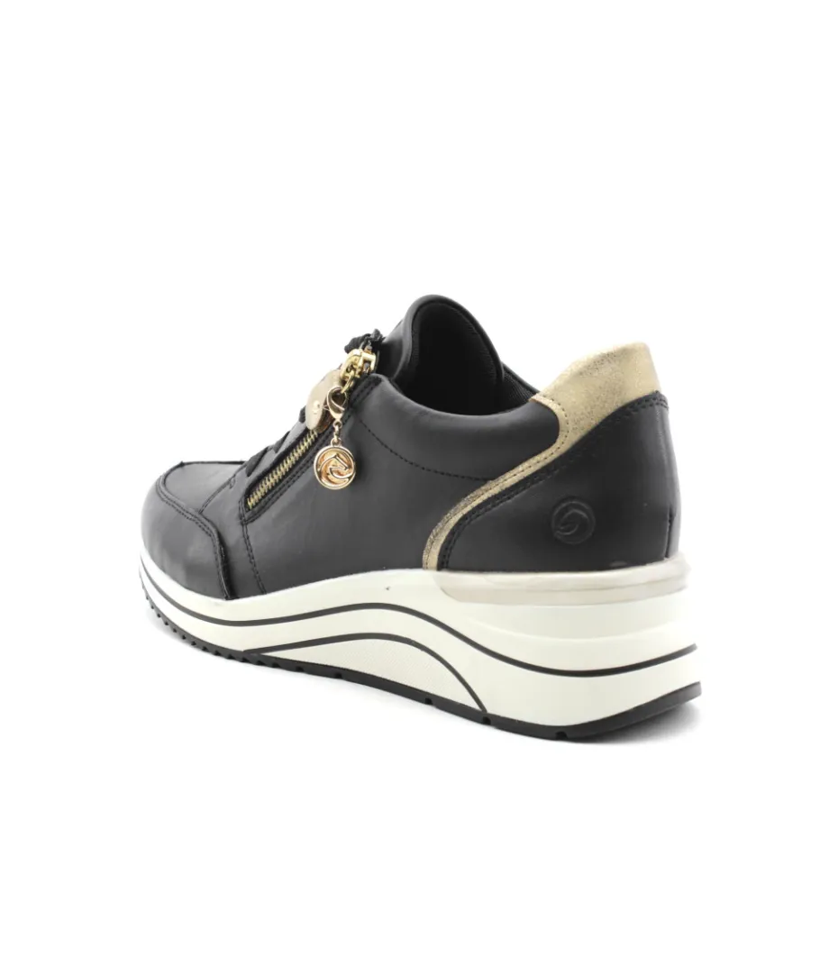 Sale L'Empreinte Chaussures REMONTE D0T03-01 noir