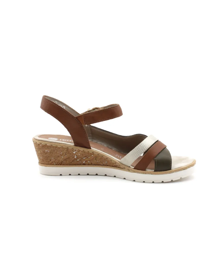 Best L'Empreinte Chaussures REMONTE R6263-24 kaki