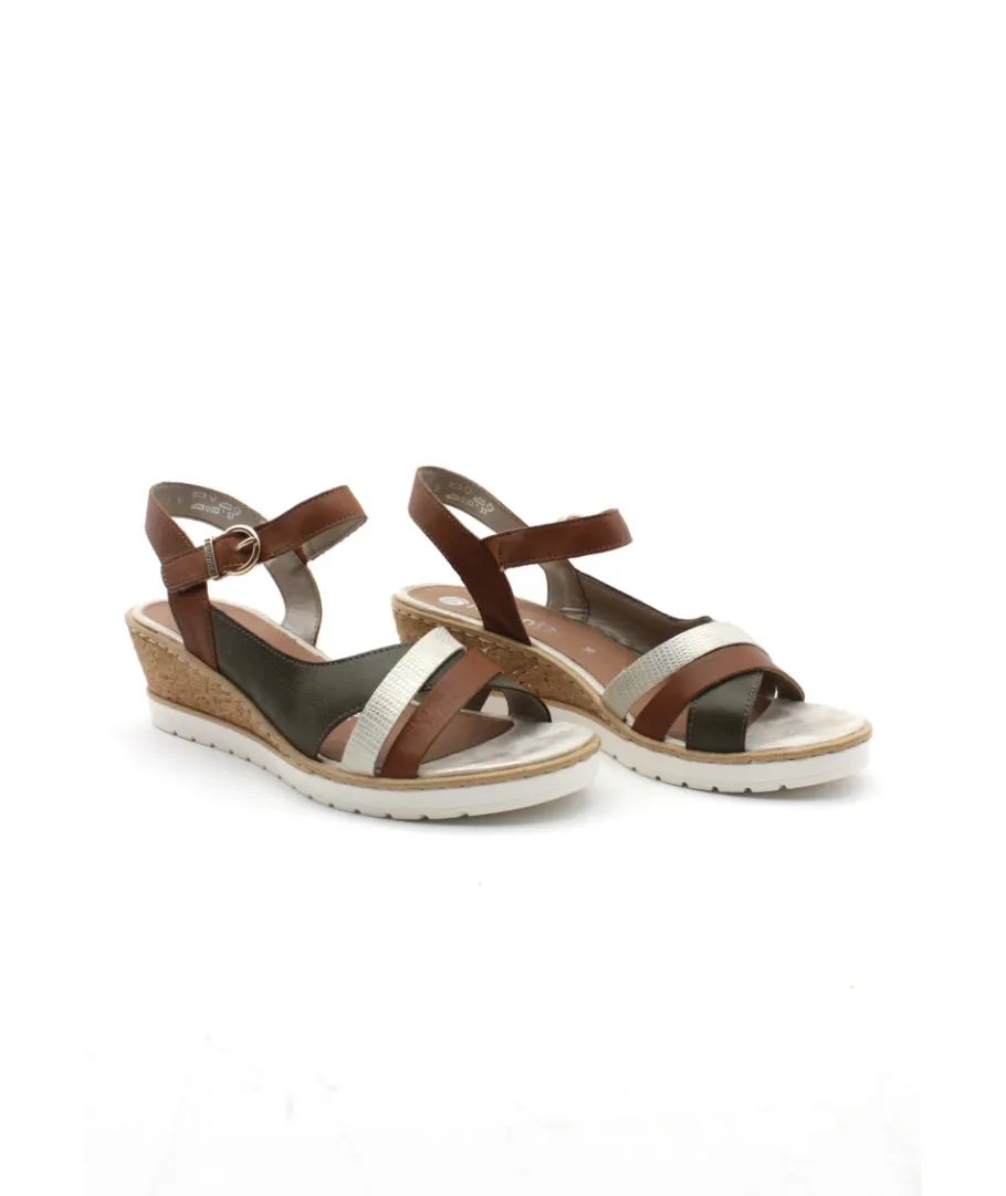 Best L'Empreinte Chaussures REMONTE R6263-24 kaki