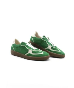 Hot L'Empreinte Chaussures REQINS ATHENA VELOURS vert