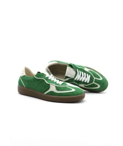 Hot L'Empreinte Chaussures REQINS ATHENA VELOURS vert