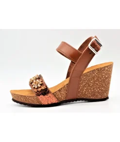 Discount L'Empreinte Chaussures REQINS GOA bronze