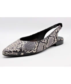 Fashion L'Empreinte Chaussures REQINS GRIFFIN PYTHON Blanc/noir