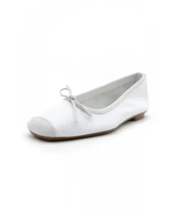 New L'Empreinte Chaussures REQINS HARMONY CUIR blanc