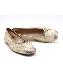 Store L'Empreinte Chaussures REQINS HARMONY MACRAME champagne