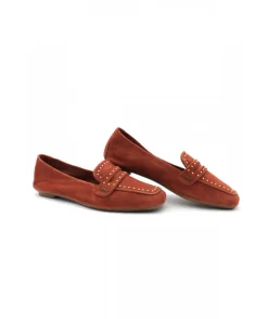 Discount L'Empreinte Chaussures REQINS HELODIE PEAU brique