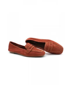 Discount L'Empreinte Chaussures REQINS HELODIE PEAU brique