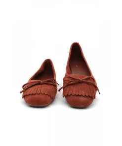 Shop L'Empreinte Chaussures REQINS HINDI PEAU brique
