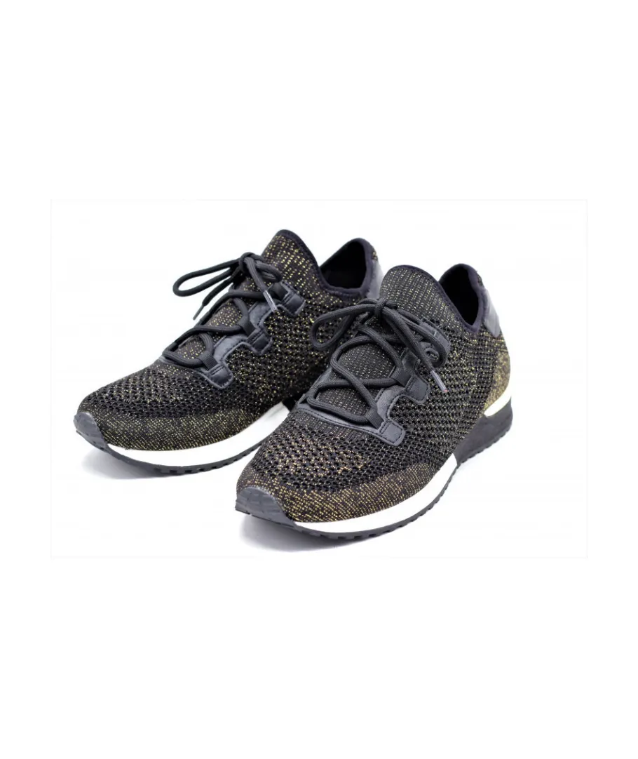Outlet L'Empreinte Chaussures REQINS IZIANA CROCHET LAME noir