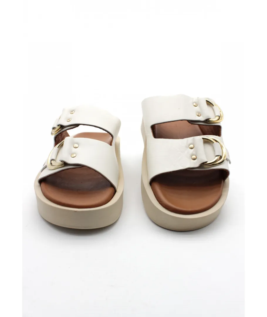 Shop L'Empreinte Chaussures REQINS JANINE blanc