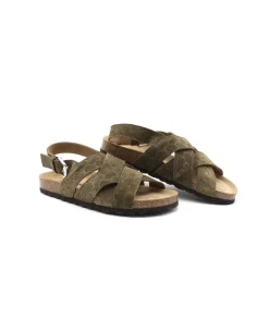 Shop L'Empreinte Chaussures REQINS NATOUR kaki