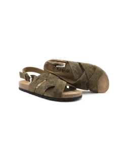 Shop L'Empreinte Chaussures REQINS NATOUR kaki
