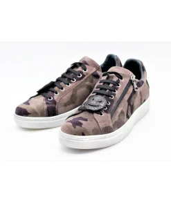 Fashion L'Empreinte Chaussures REQINS SIGRID BASKETS ARMY STAR KAKI vert