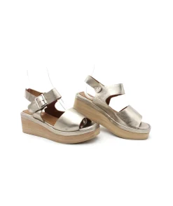 Flash Sale L'Empreinte Chaussures REQINS THALIE METAL champagne