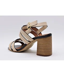 Discount L'Empreinte Chaussures ROSEMETAL LOHANNE H0453 beige