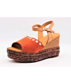Sale L'Empreinte Chaussures ROSEMETAL MAGALIA H0570 Rouille