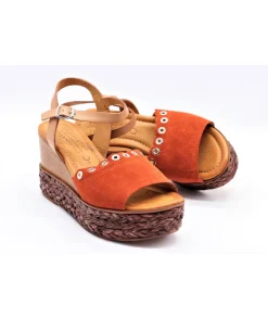 Sale L'Empreinte Chaussures ROSEMETAL MAGALIA H0570 Rouille