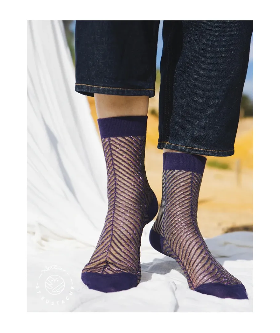 Best Sale L'Empreinte Chaussures SAPIN - ATELIER SAINT EUSTACHE VIOLET
