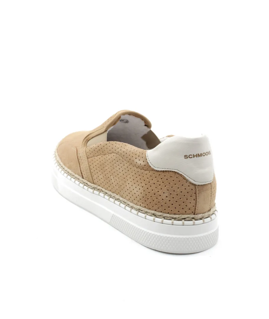 Store L'Empreinte Chaussures SCHMOOVE DATA SLIP ON taupe