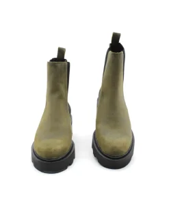 Discount L'Empreinte Chaussures SCHMOOVE MIKE CHELSEA OIL olive