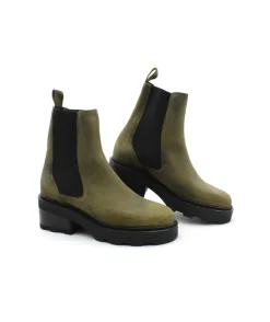 Discount L'Empreinte Chaussures SCHMOOVE MIKE CHELSEA OIL olive
