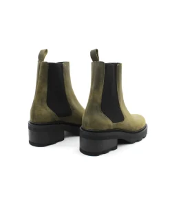 Discount L'Empreinte Chaussures SCHMOOVE MIKE CHELSEA OIL olive