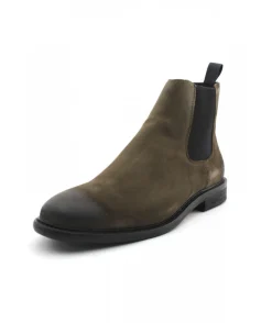 Shop L'Empreinte Chaussures SCHMOOVE PILOT CHELSEA kaki