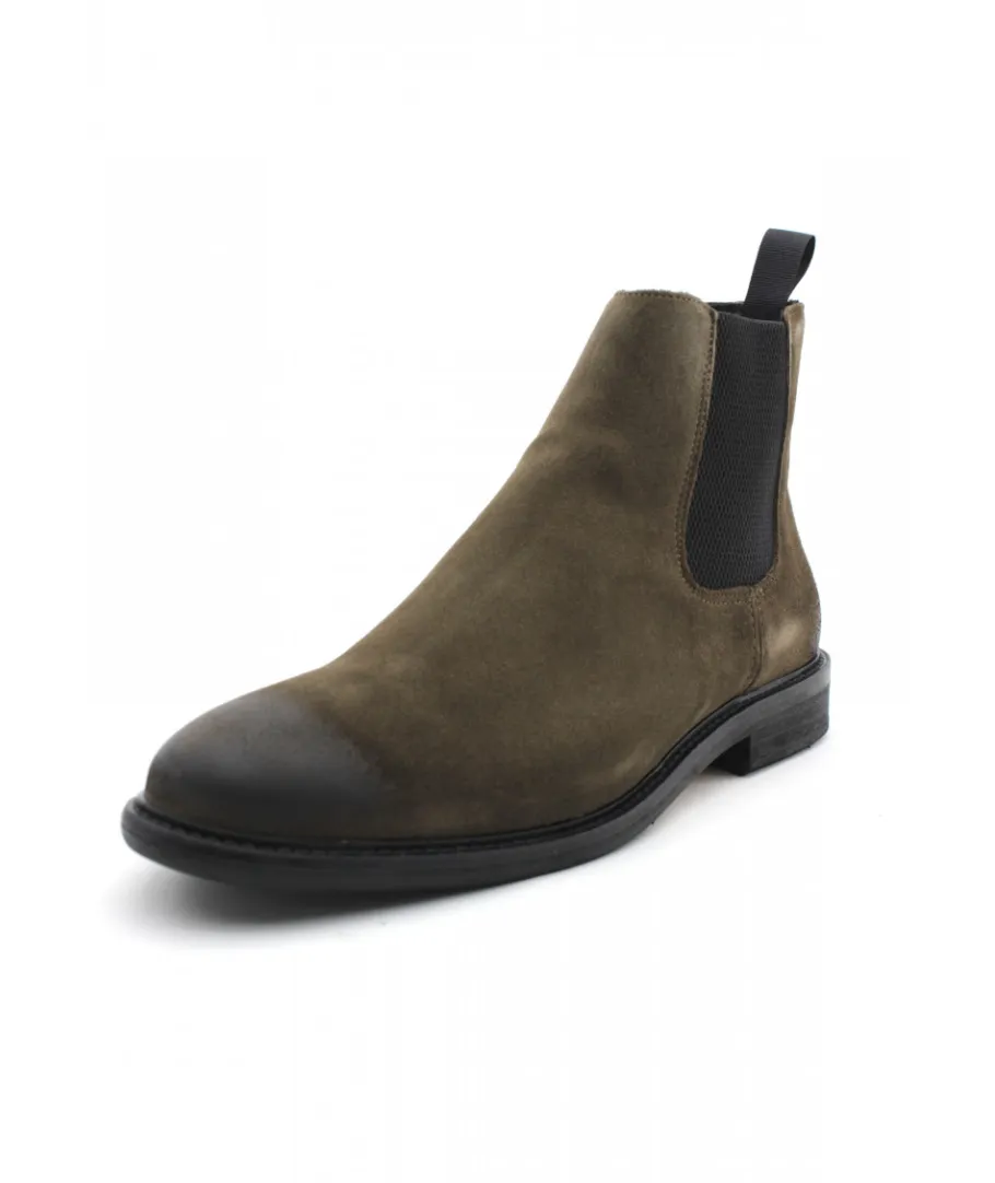 Shop L'Empreinte Chaussures SCHMOOVE PILOT CHELSEA kaki