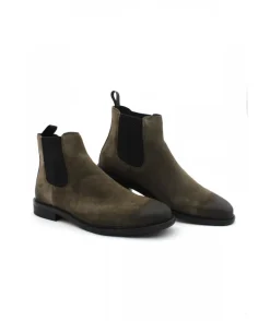 Shop L'Empreinte Chaussures SCHMOOVE PILOT CHELSEA kaki