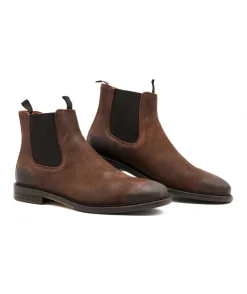 Best Sale L'Empreinte Chaussures SCHMOOVE PILOT CHELSEA OIL Marron fonce