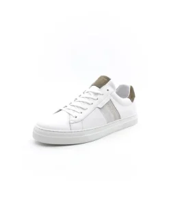 Fashion L'Empreinte Chaussures SCHMOOVE SPARK GANG NAPPA CHEVRON blanc