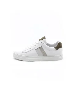 Fashion L'Empreinte Chaussures SCHMOOVE SPARK GANG NAPPA CHEVRON blanc