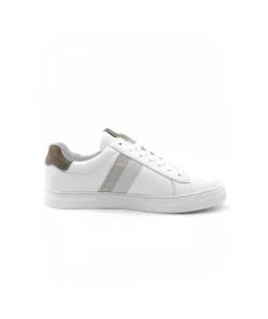 Fashion L'Empreinte Chaussures SCHMOOVE SPARK GANG NAPPA CHEVRON blanc