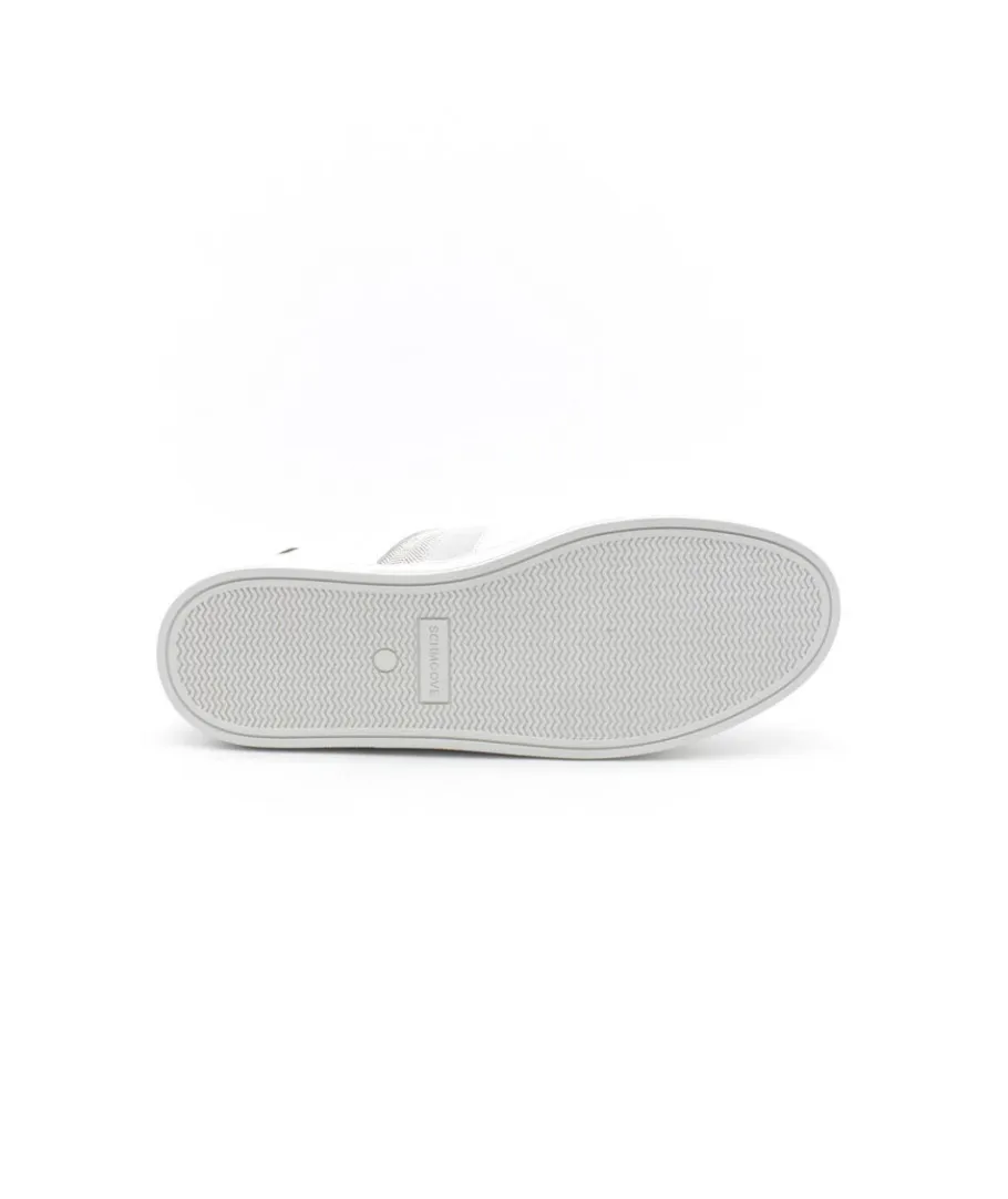 Fashion L'Empreinte Chaussures SCHMOOVE SPARK GANG NAPPA CHEVRON blanc