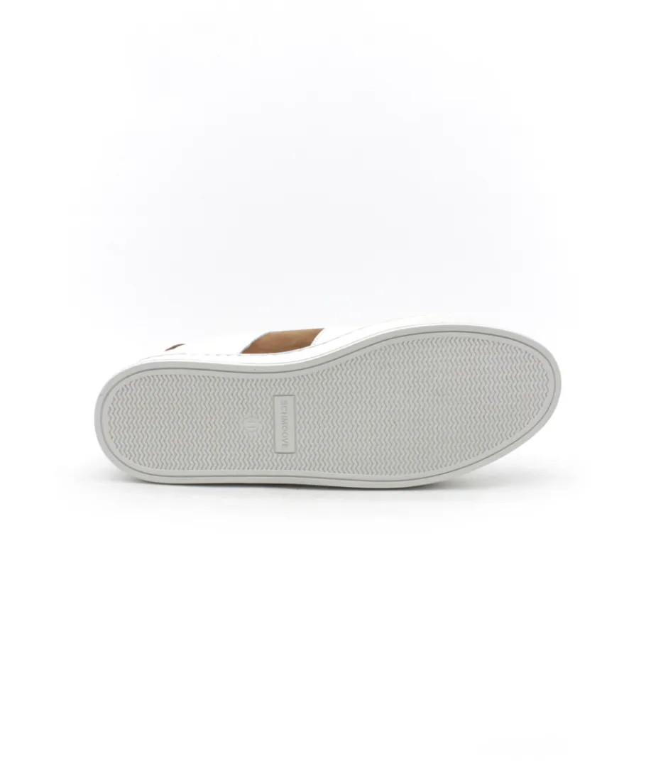 Fashion L'Empreinte Chaussures SCHMOOVE SPARK GANG NAPPA SUEDE blanc
