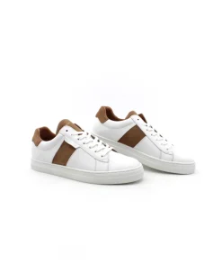 Fashion L'Empreinte Chaussures SCHMOOVE SPARK GANG NAPPA SUEDE blanc