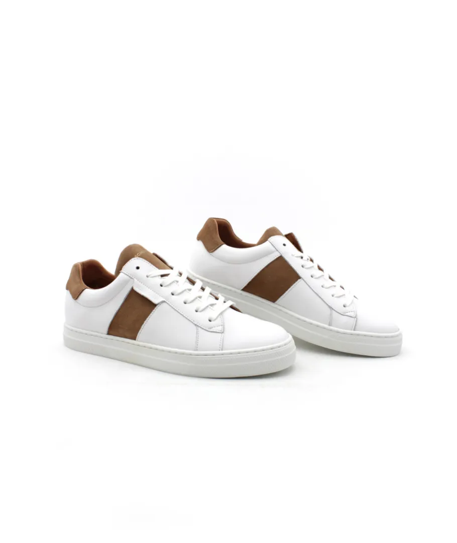 Fashion L'Empreinte Chaussures SCHMOOVE SPARK GANG NAPPA SUEDE blanc