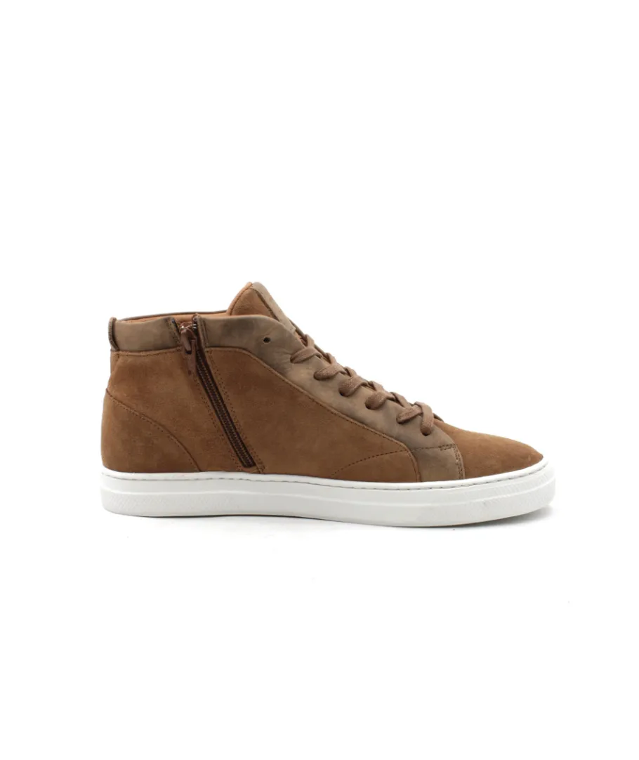 Online L'Empreinte Chaussures SCHMOOVE SPARK MID ZIP cognac