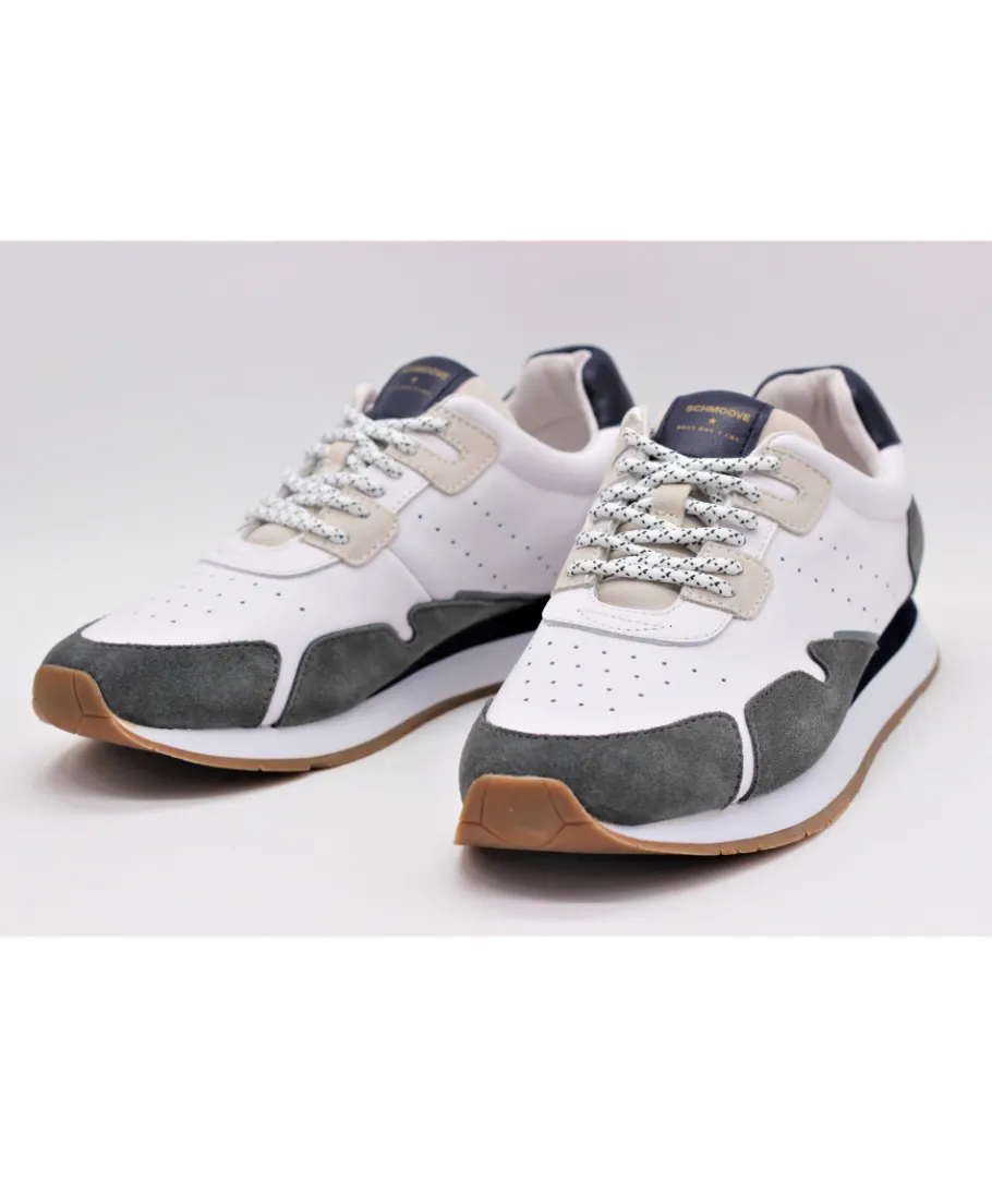 Cheap L'Empreinte Chaussures SCHMOOVE TRAIL JOGGER blanc