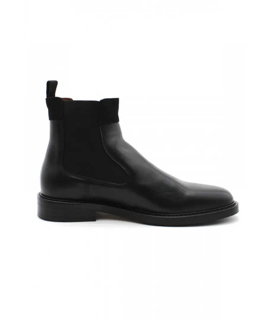 Shop L'Empreinte Chaussures SCHMOOVE WOLF CHELSEA noir