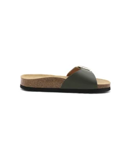 Online L'Empreinte Chaussures SCHOLL KATHLEEN LEATHER kaki