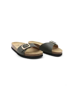 Online L'Empreinte Chaussures SCHOLL KATHLEEN LEATHER kaki