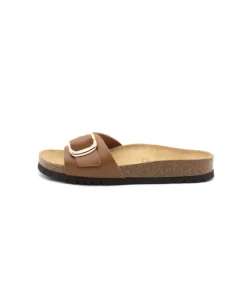 Sale L'Empreinte Chaussures SCHOLL KATHLEEN LEATHER cognac