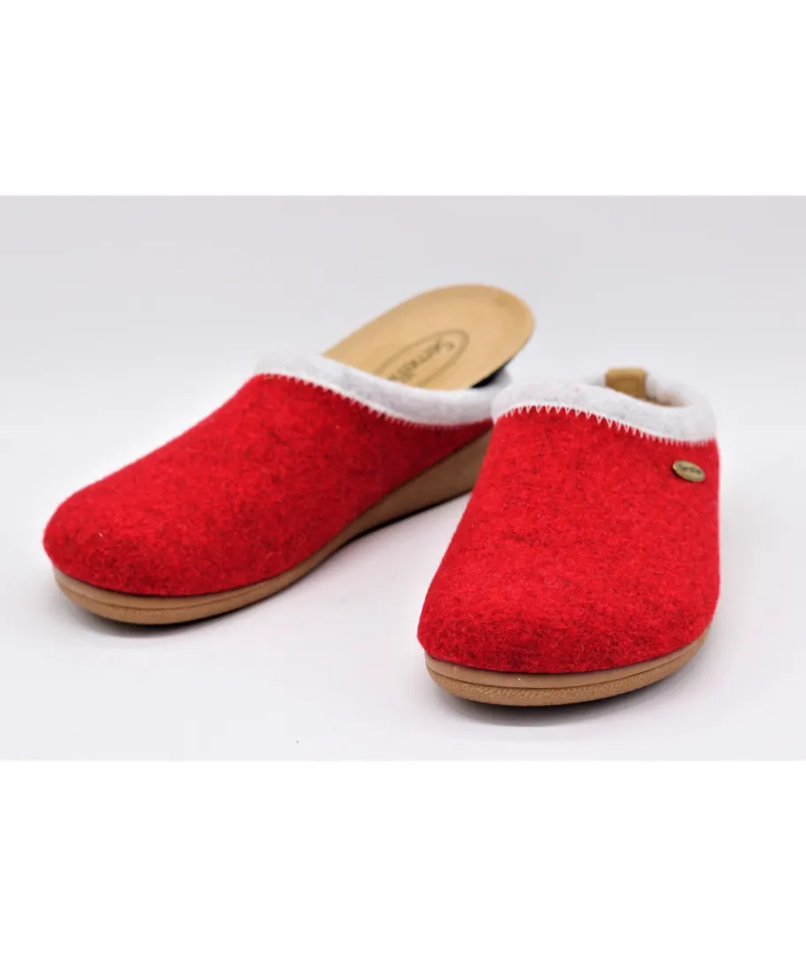 Store L'Empreinte Chaussures SEMELFLEX DOLOMITES rouge